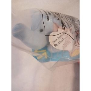 1993 McDonald's Ty Teenie Beanie Babies PEANUT The Baby Elephant In Package